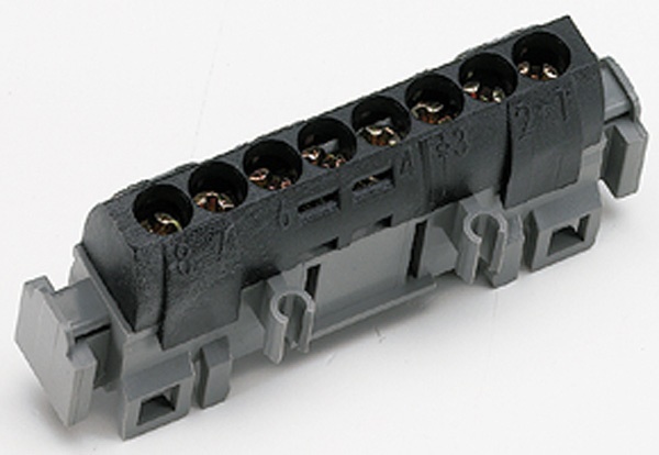 MORSETTIERE-MORSETTIERA FASE IP2X 8