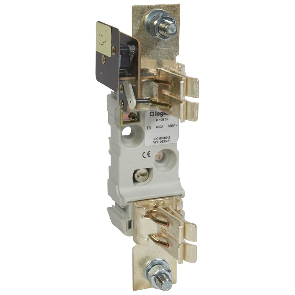 BASE  C/CTX T3 1P  630A VIS/RAIL+MI