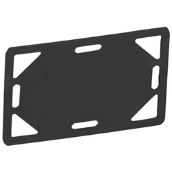 Targhetta segnaletica Colson 6 mm larghezza 50x32 mm per collari identificazione