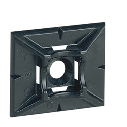 Supporto autoadesivo nero per collari Colring larghezza max 4,6 mm