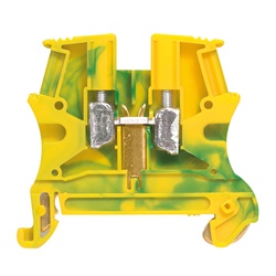 Morsetto protezione VIKING3 10 mmq vite verde/giallo 1 collegamento guida simm.