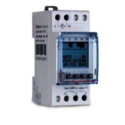 DIGITAL TIME CLOCK 1 OUTPUT WEEKLY