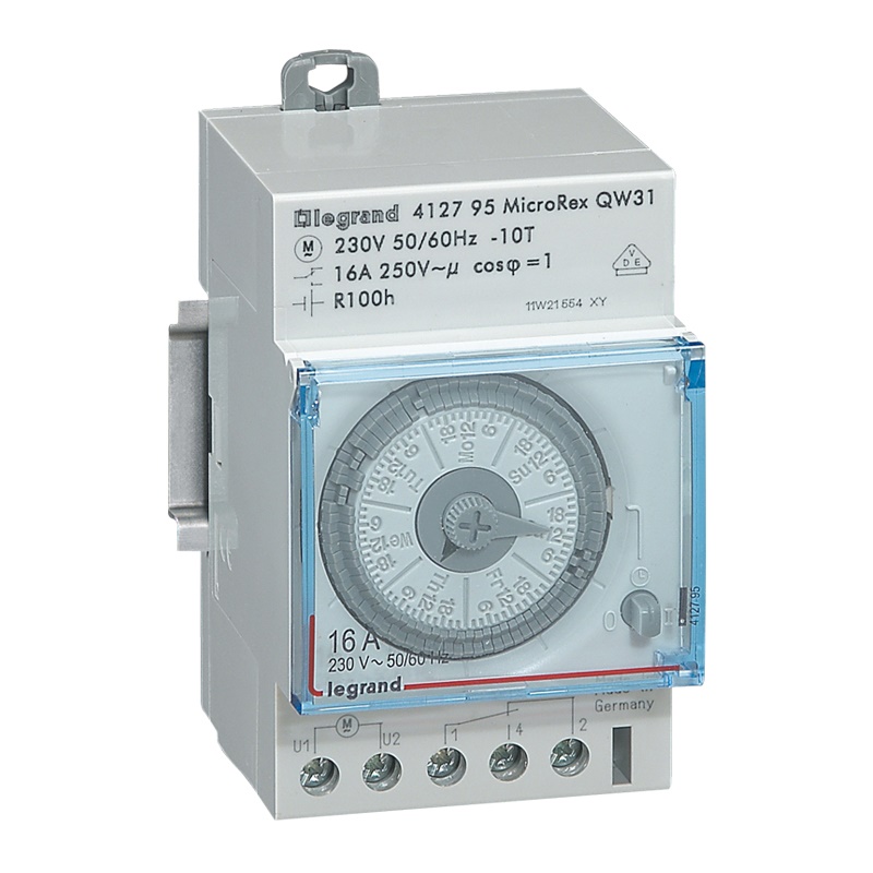 TIME SWITCH REX2000 WEEKLY 3MOD