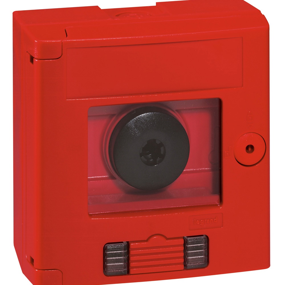 CASS SICUR-PULSANTE E LED 2CONT 125