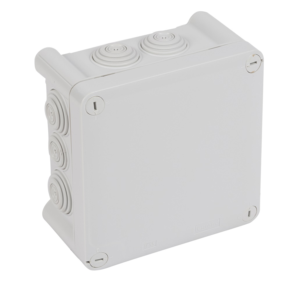 PLEXO SCAT.130X130X74 10 PASSACAVI