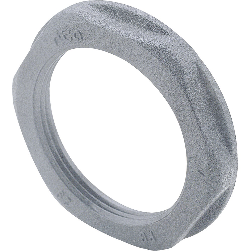 Ghiera in nylon PG29 grigia esagonale poliammide per fissaggio cavi industriale