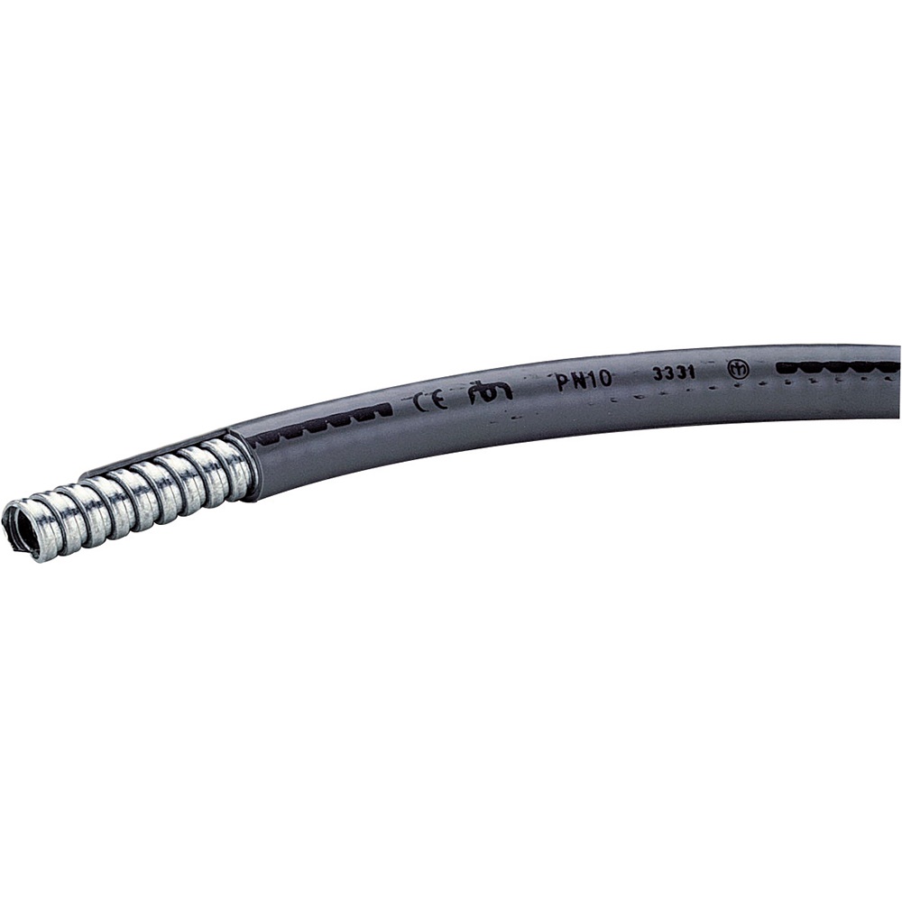 Guidacavo metallico plastico PN16 diametro 16mm grigio zincato PVC per cavi elettrici