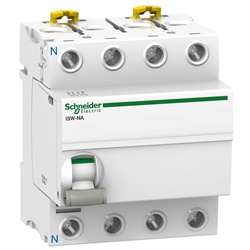 Sezionatore modulare 4 poli 63A Acti9 iSW-NA isolamento controllo guida DIN IP20/IP40