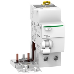 Blocco differenziale modulare Acti9 Vigi iC60 2P 63A 300mA Tipo AC protezione impianti e persone