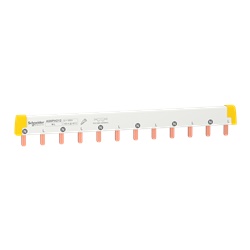 Pettine distribuzione Acti9 IC60 2 poli 12 moduli 100A installazioni N+1L