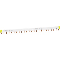 Pettine collegamento tagliabile 2 poli 24 moduli per interruttori Acti9 iC60 installazioni N+1L