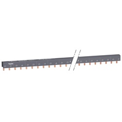 Pettine collegamento tagliabile 3P+N 57 moduli 1000mm per Acti9 iC60 distribuzione elettrica