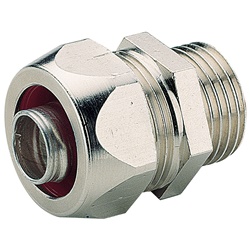 Raccordo metallico PG16 diametro interno 15,5mm per guidacavi metaloplastici Serie 2000 Metal