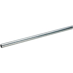 Tubo rigido acciaio zincato diametro 40mm lunghezza 4 metri per impianti e costruzioni
