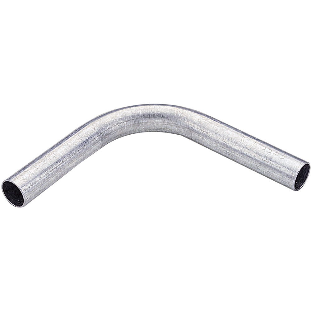 Curva TAZ 90° acciaio zincato diametro 25mm per tubi TAZ applicazioni impianti