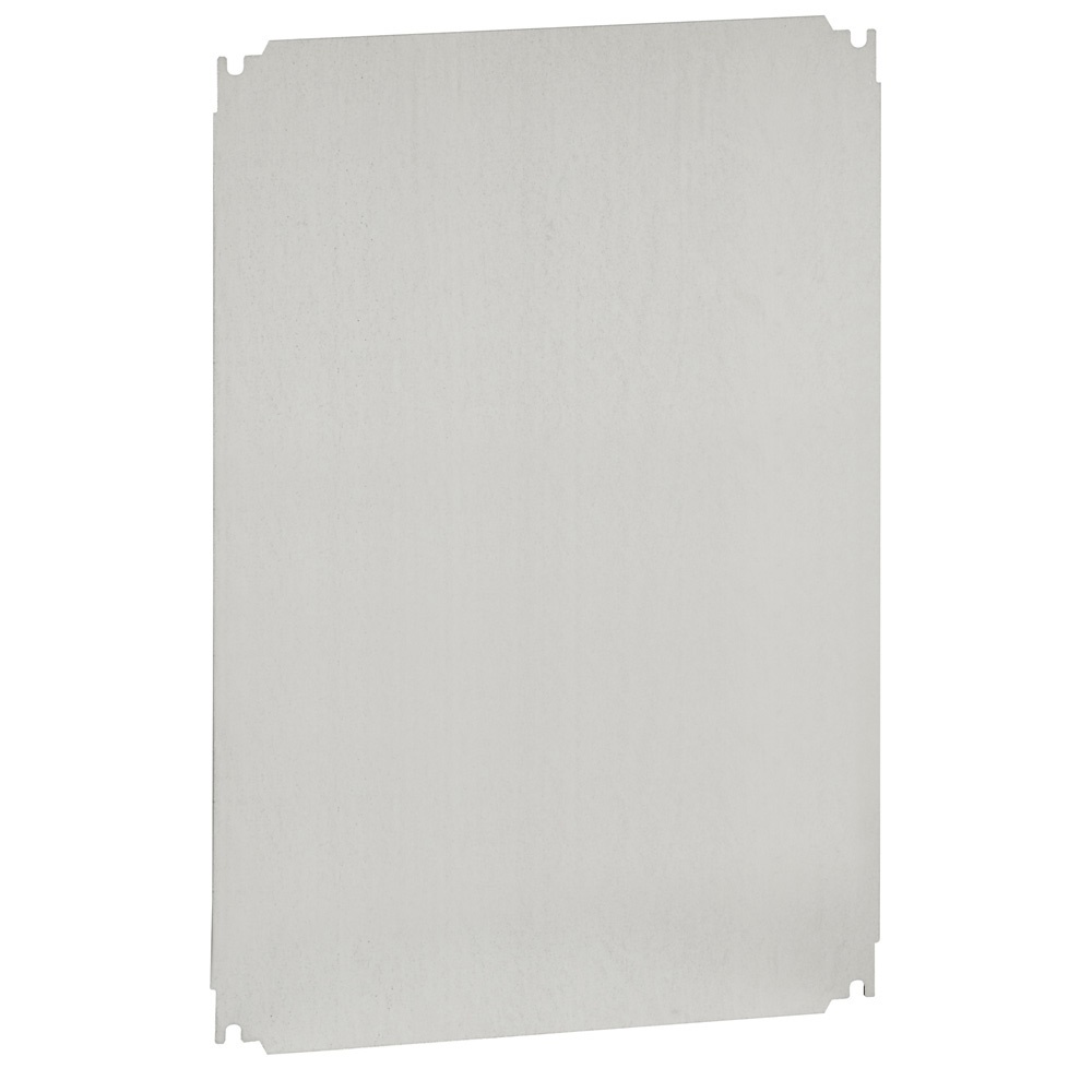 Piastra fondo metallica 1000x800 mm acciaio galvanizzato spessore 3 mm per quadri elettrici Atlantic-E Atlantic inox Marina