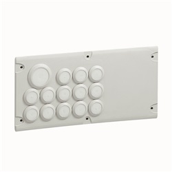 QUADRI ACC.-PIASTRA CABSTOP 13+1+1