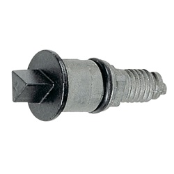 INSERTO METALLICO TRIANGOLO IN RILI