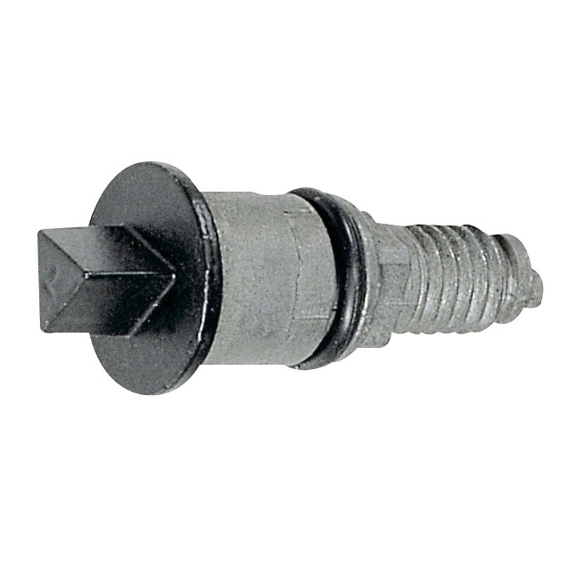 INSERTO METALLICO TRIANGOLO IN RILI