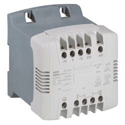 Trasformatore comando/sicurezza 63 VA 230/400 V 12/24 V