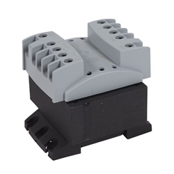 Trasformatore isolamento sicurezza 100VA 230/400V 12/24V monofase IEC EN61558-2-6