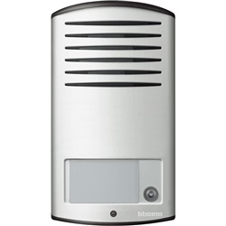 Citofono audio 2 fili alluminio 1 pulsante per installazione parete IP54 IK07