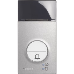 Pulsantiera Linea 3000 audio 2 fili IP54 IK10 per installazioni monofamiliari e bifamiliari con elettroserratura integrata