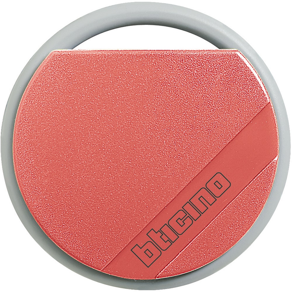 Chiave transponder RFID rossa controllo accessi per pulsantiere esterne e sistemi antifurto