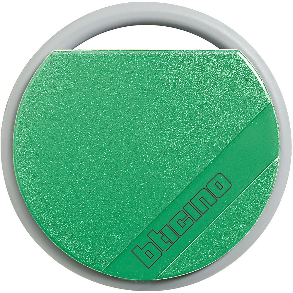 Chiave transponder verde RFID controllo accessi per pulsantiere esterne antifurto videocitofonia IP