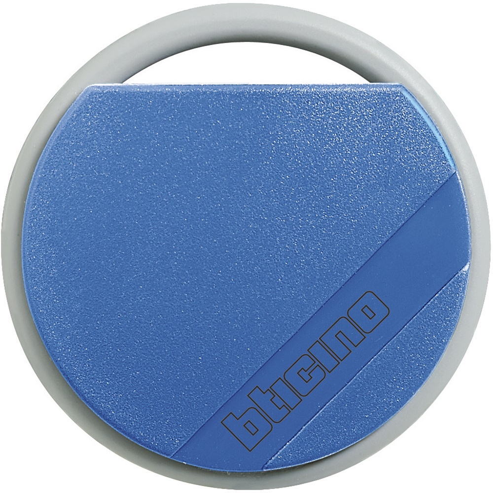 Chiave transponder blu controllo accessi RFID per pulsantiere esterne e videocitofonia IP