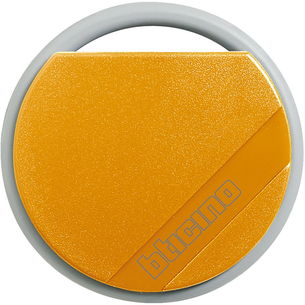 Chiave transponder RFID arancio controllo accessi per pulsantiere e antifurto
