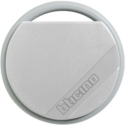 Chiave transponder RFID grigia controllo accessi per pulsantiere esterne e sistemi antifurto
