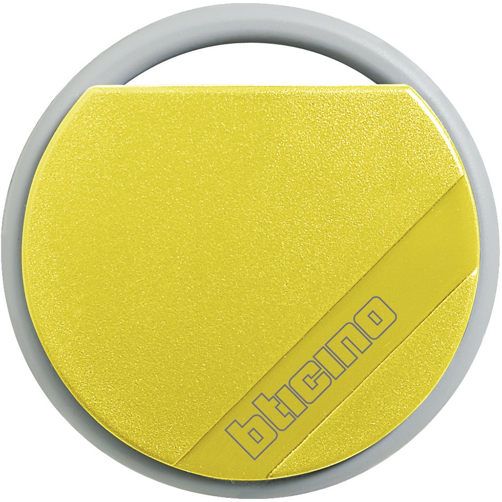 Chiave transponder RFID gialla controllo accessi per pulsantiere esterne antifurto videocitofonia IP