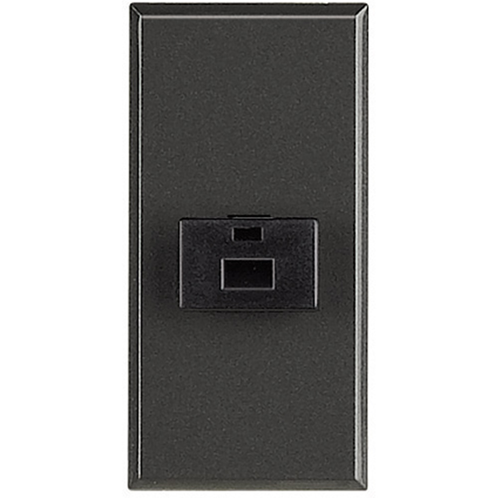 Presa elettrica Axolute 8 vie antracite per impianti residenziali e professionali