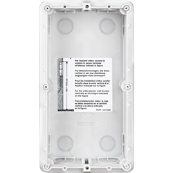 Scatola da incasso plastica 2 moduli per impianti elettrici parete resistente sicurezza