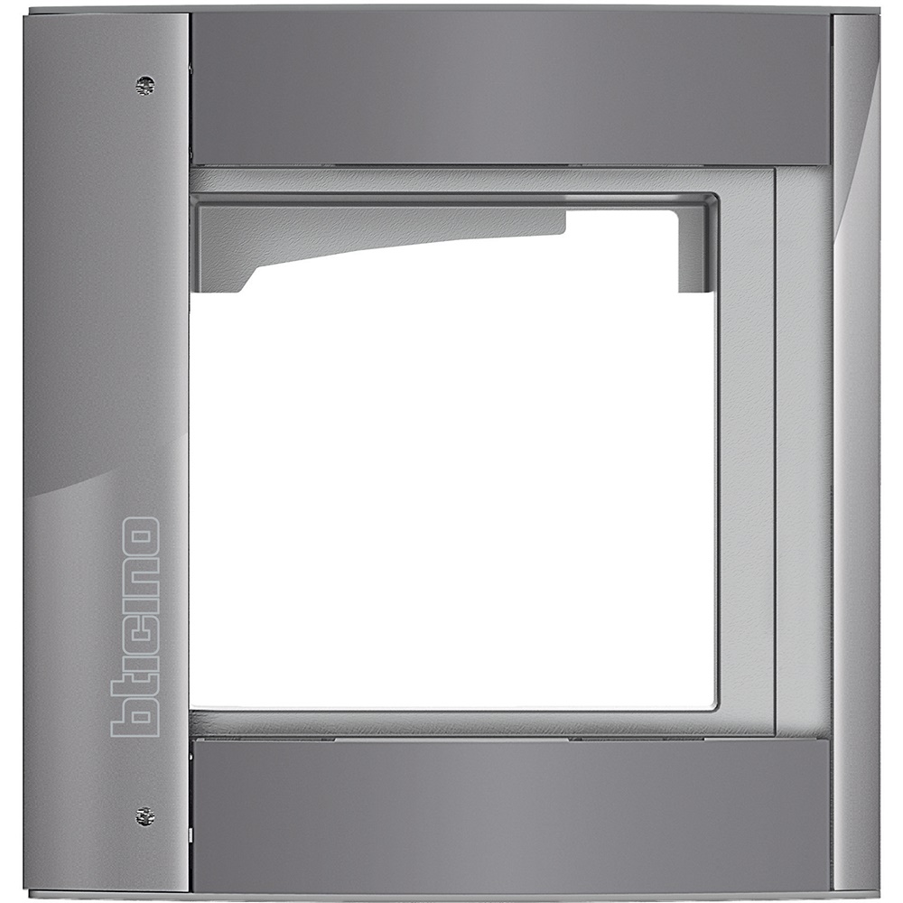 Supporto 1 modulo elettrico Allstreet design compatto resistente installazione impianti elettrici