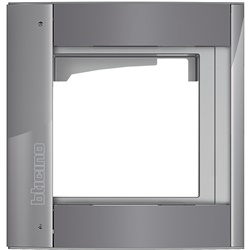 Supporto 1 modulo elettrico Allstreet design compatto resistente installazione impianti elettrici