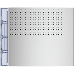 Frontale metallico robusto per installazione incasso ventilato uso elettrico professionale