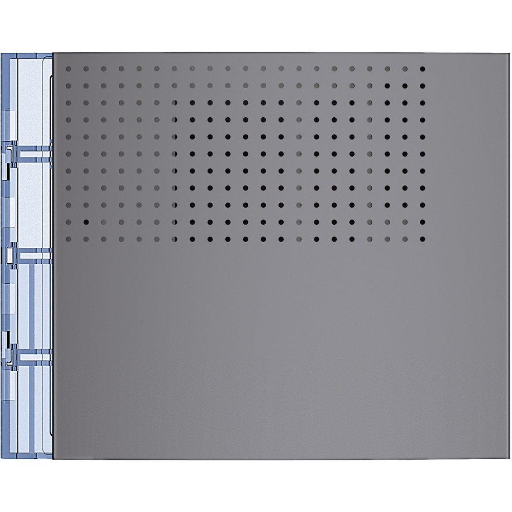 Frontale porter base Allstreet struttura compatta modulare per quadro elettrico incasso ventilato
