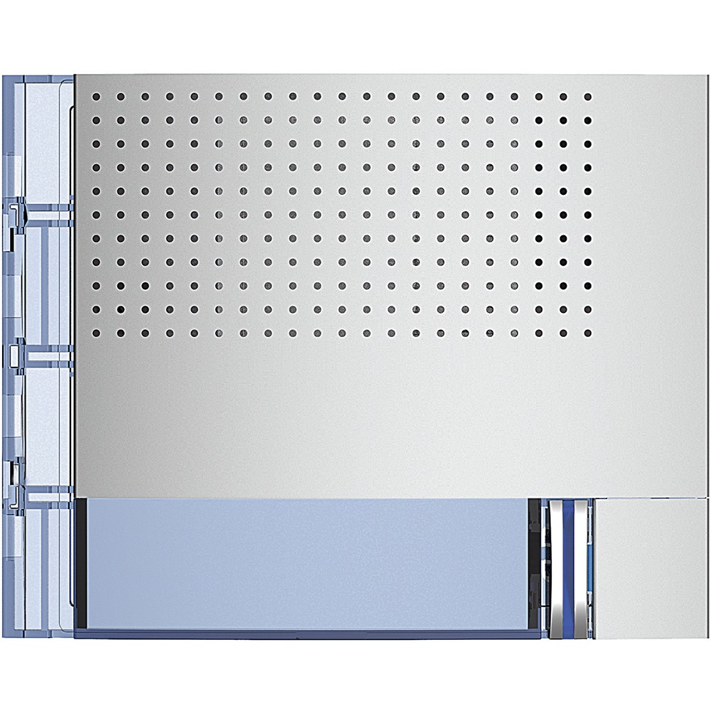 Frontale fonico base 1 pulsante SFERA New alluminio incasso