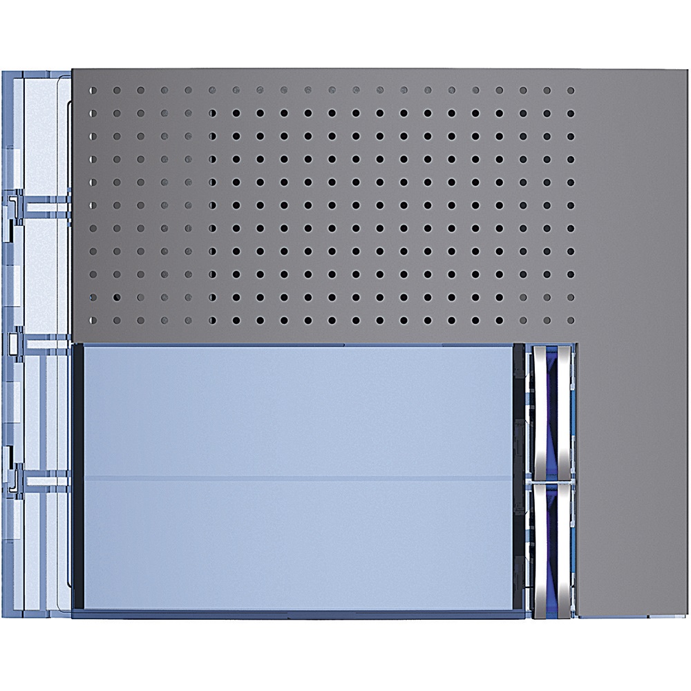Frontalino base 2 pulsanti incasso per impianti elettrici modulari Allstreet