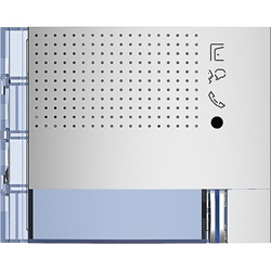 Frontale modulare 1 pulsante alluminio pressofuso Allmetal per installazioni incasso robuste