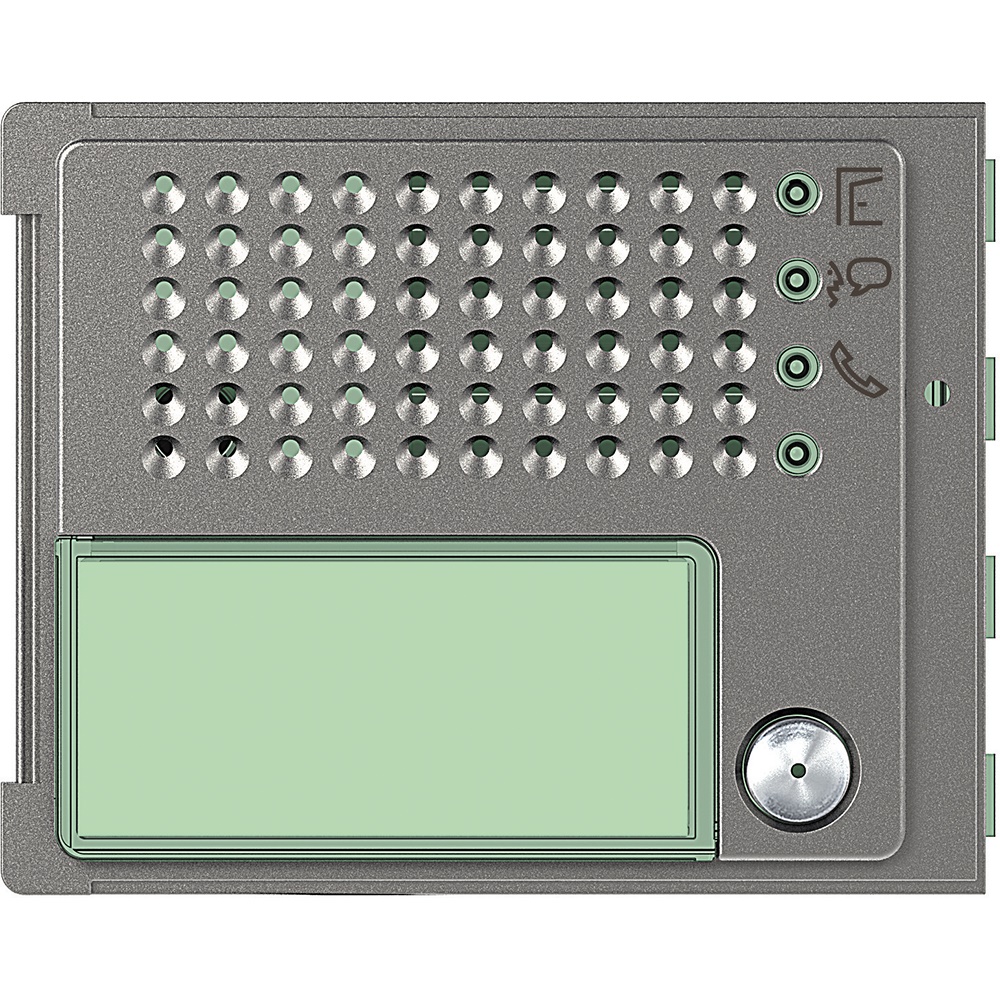 Frontale Porter 1 pulsante sfera incasso design compatto per impianti elettrici civili industriali