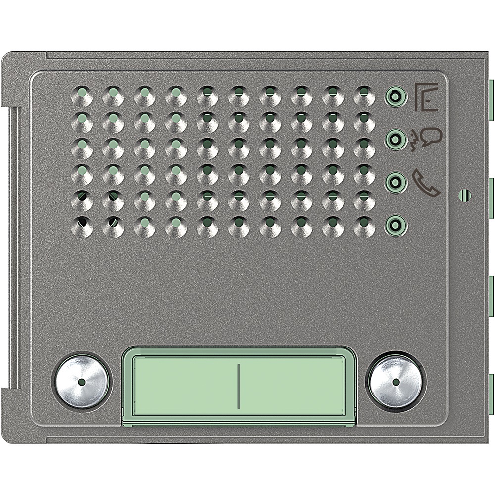 FR PORTER modulo fonico 2 pulsanti doppia fila incasso design modulare Robur