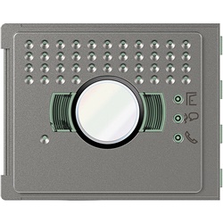 Frontale audio video compatto incasso design Robur per sistemi comunicazione A/V