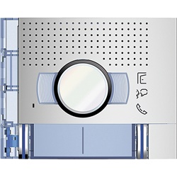 Modulo audio-video incasso doppia fila 2 pulsanti finitura Allmetal per impianti elettrici domestici e professionali
