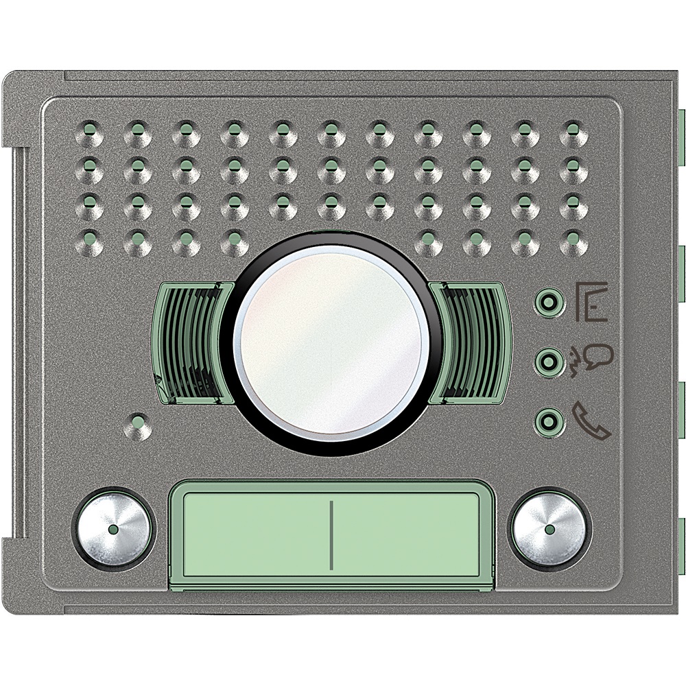 FR AUDIO VIDEO 2 POSTI DOPPIA FILA INCASSO SENZA CORNICE PER IMPIANTI RESIDENZIALI E PROFESSIONALI