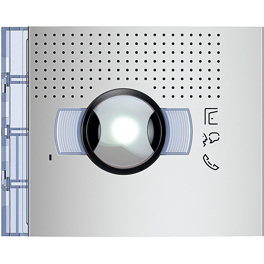 Modulo audio video grandangolare Allmetal montaggio incasso per impianti residenziali e professionali