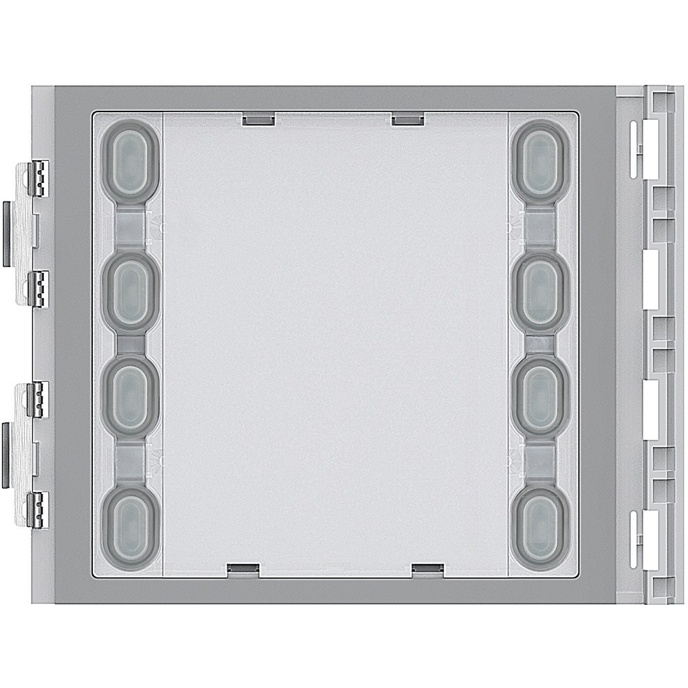 Modulo 8 pulsanti doppia fila per comandi impianti elettrici compatto e versatile