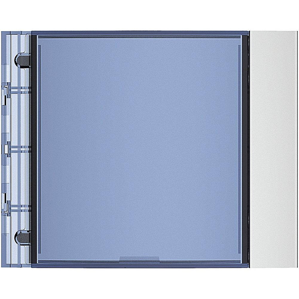 Frontale targa Allmetal modulare incasso impianti elettrici professionali